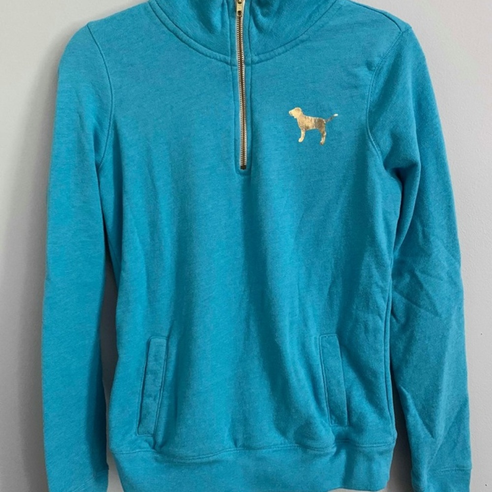 Blue PINK Victoria's Secret Pullover Sweater XS